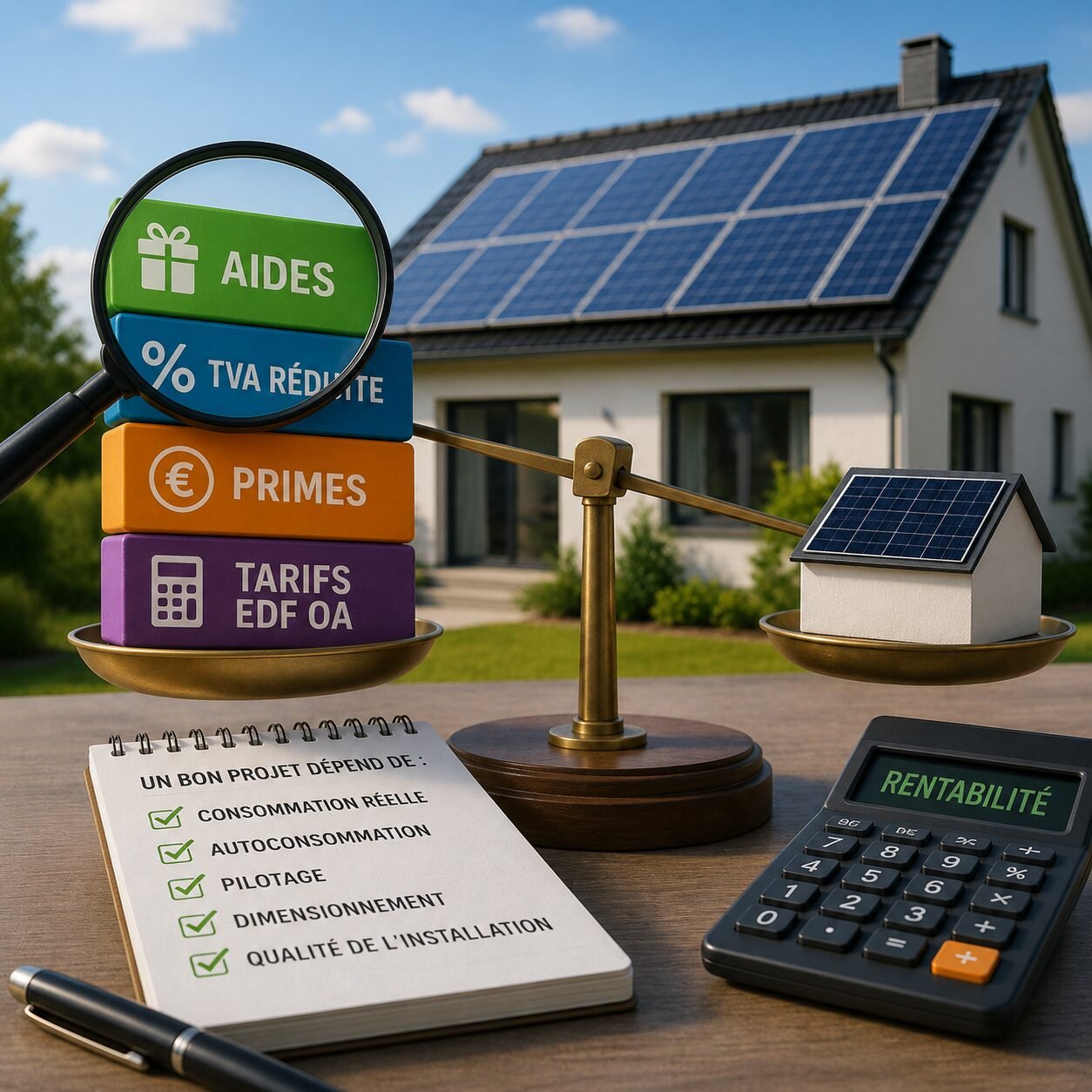 Guide solaire en Alsace sur les aides, primes, TVA réduite, autoconsommation et rentabilité photovoltaïque