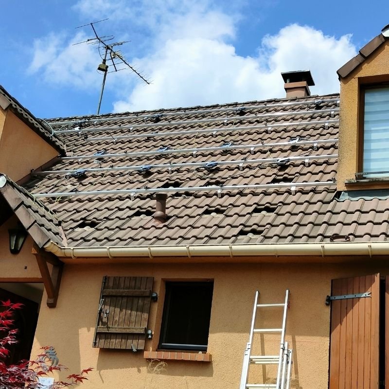 Installation photovoltaïque Maison individuelle à Illtal (Haut-Rhin)