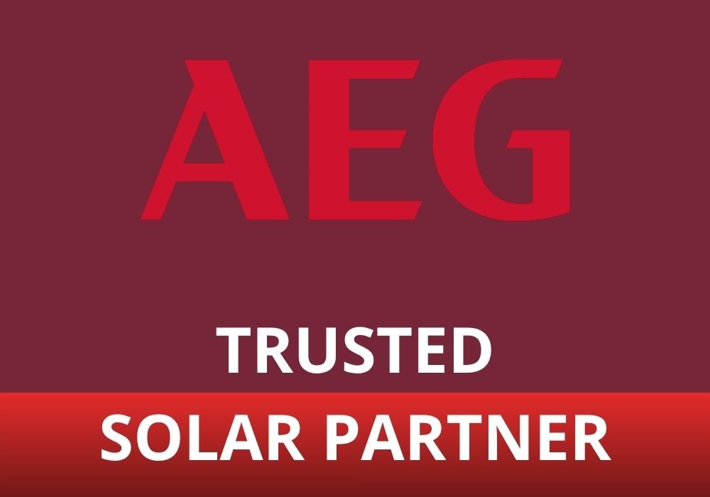 Logo partenaire AEG pour panneaux photovoltaïques fiables proposés par CONNECTAT