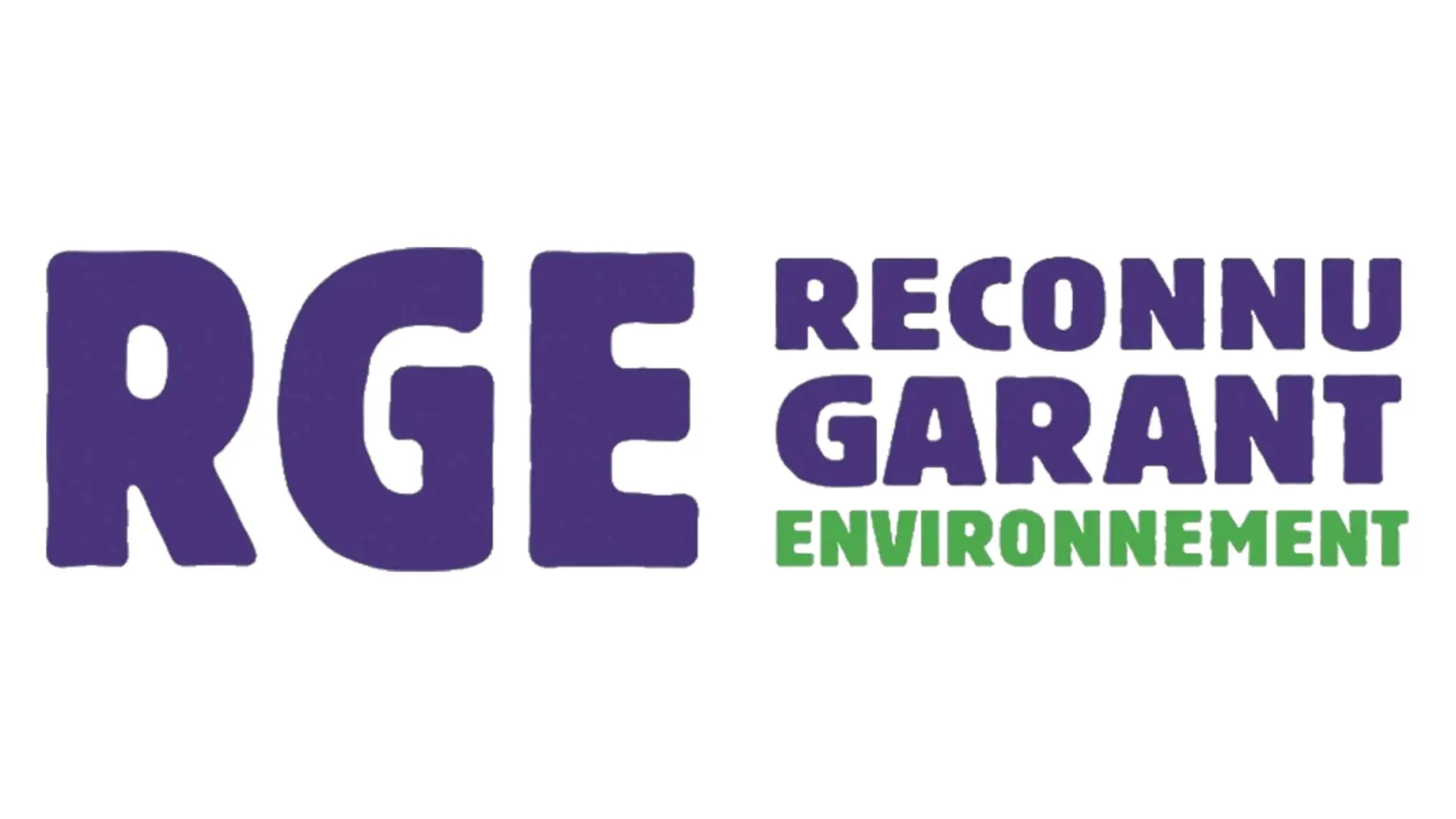 Label RGE reconnu garant environnement