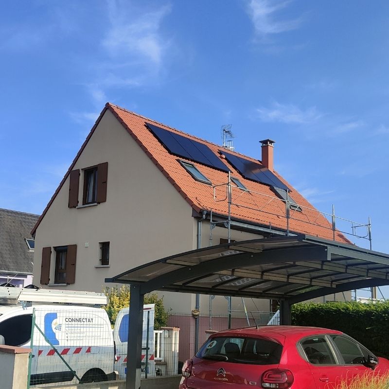 Installation de panneau solaire autoconsommation Logelheim dans le Haut-Rhin