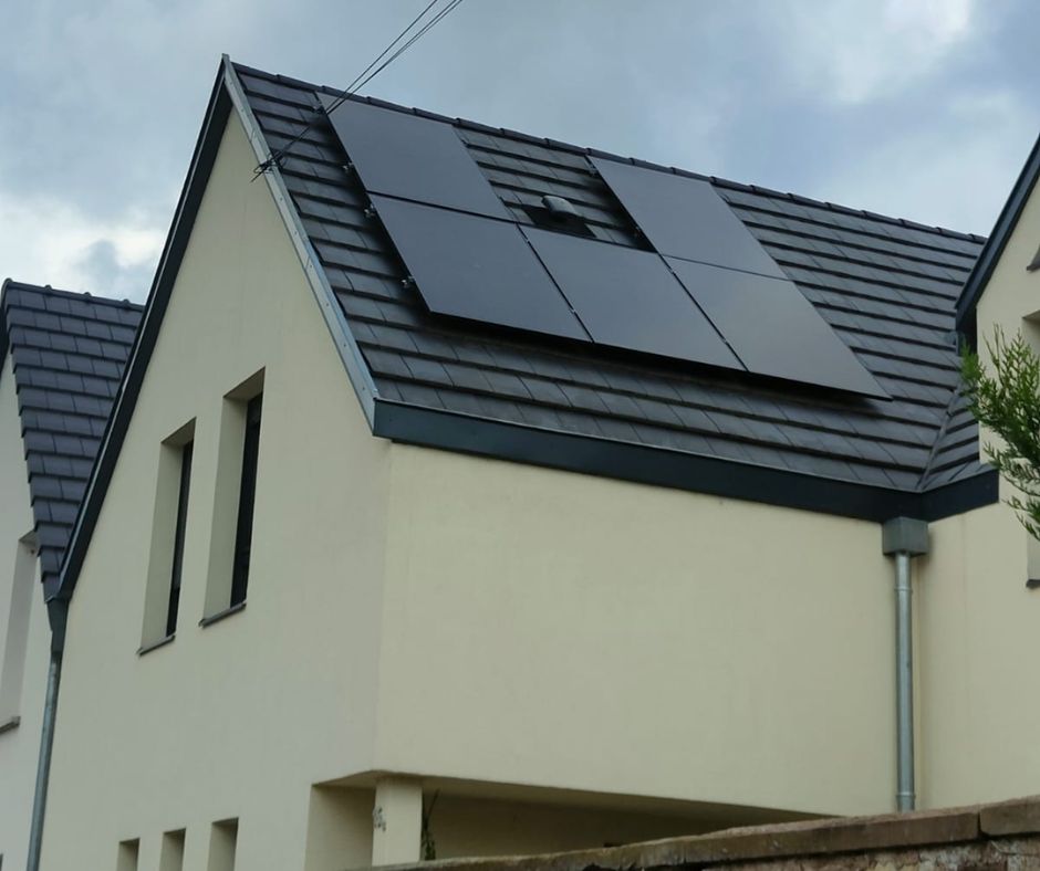 Installation photovoltaïque 7,65 kWc avec batterie virtuelle à Ittenheim (67)