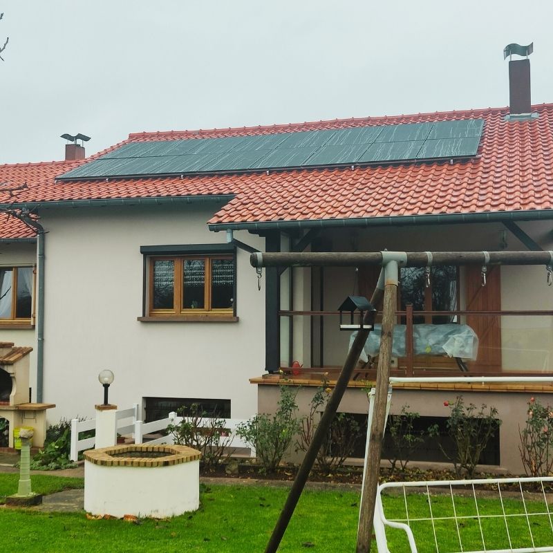 Installation de panneau solaire autoconsommation Bérig-Vintrange dans la Moselle