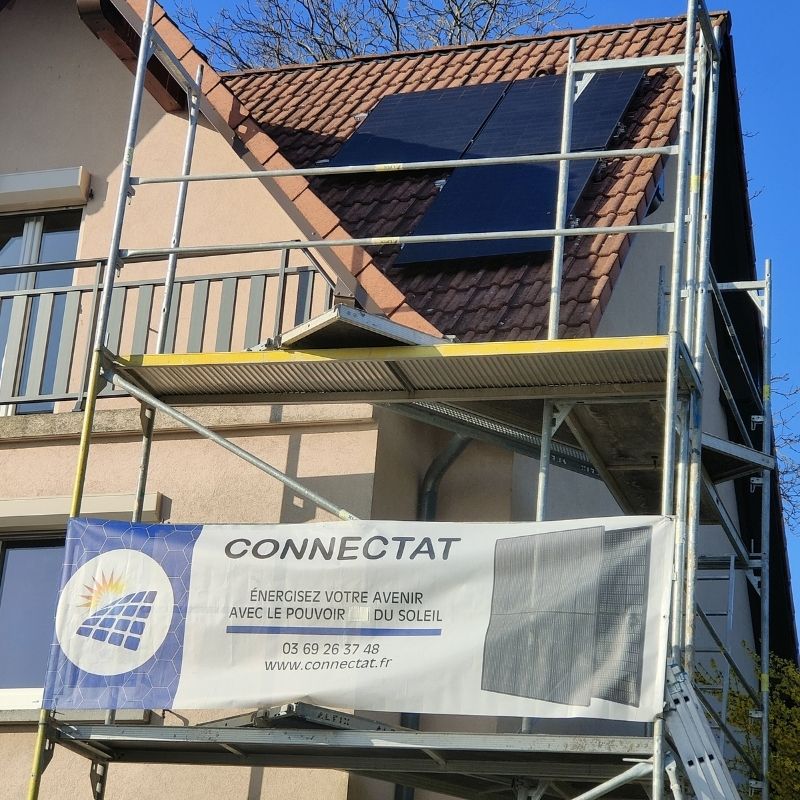 Installation de panneau solaire autoconsommation Duntzenheim dans le Bas-Rhin