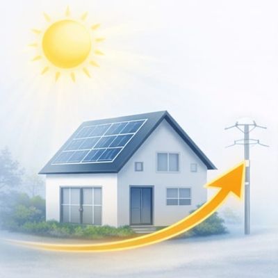 Injection du surplus photovoltaïque produit en journée vers le réseau dans un système de stockage virtuel solaire