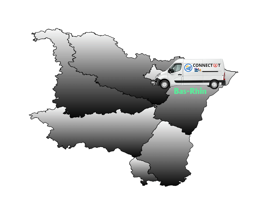 Carte zone intervention Connectat