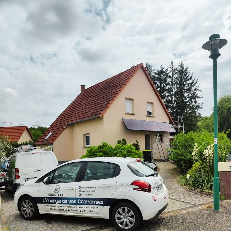 Installation de panneau solaire autoconsommation Marmoutier dans le Bas-Rhin