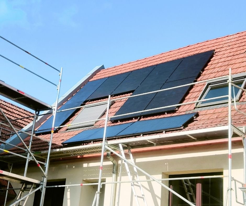 réalisation panneaux solaires à Huttendorf (67) Bas-Rhin
