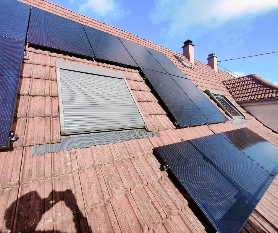 réalisation panneaux solaires à Huttendorf (67) Bas-Rhin
