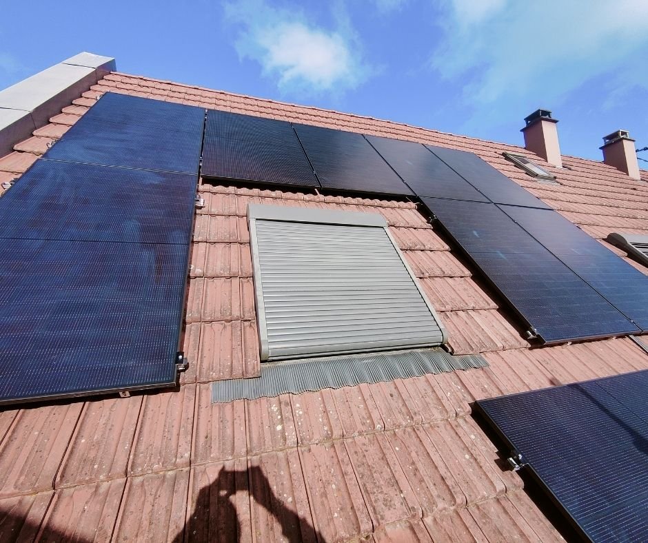 réalisation panneaux solaires à Huttendorf (67) Bas-Rhin