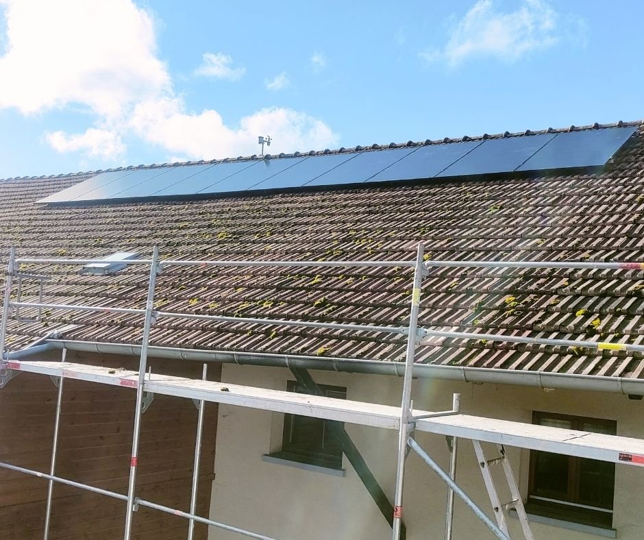 réalisation panneaux solaires à Huttendorf (67) Bas-Rhin