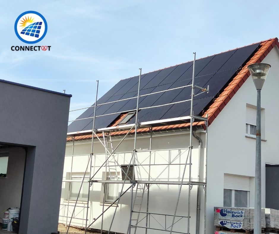 réalisation panneaux solaires à Schleithal (67) Bas-Rhin