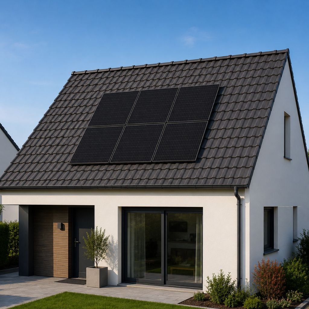 Installation panneaux solaires 3 kWc pour maison individuelle en Alsace
