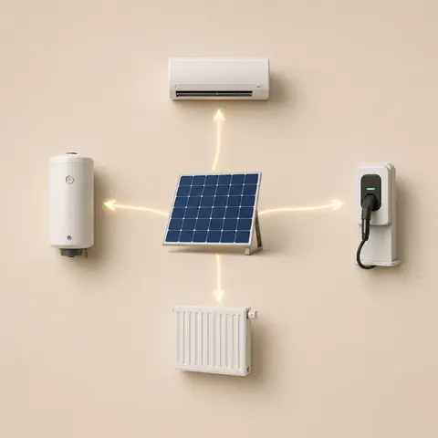 Meilleure utilisation de l’énergie solaire produite