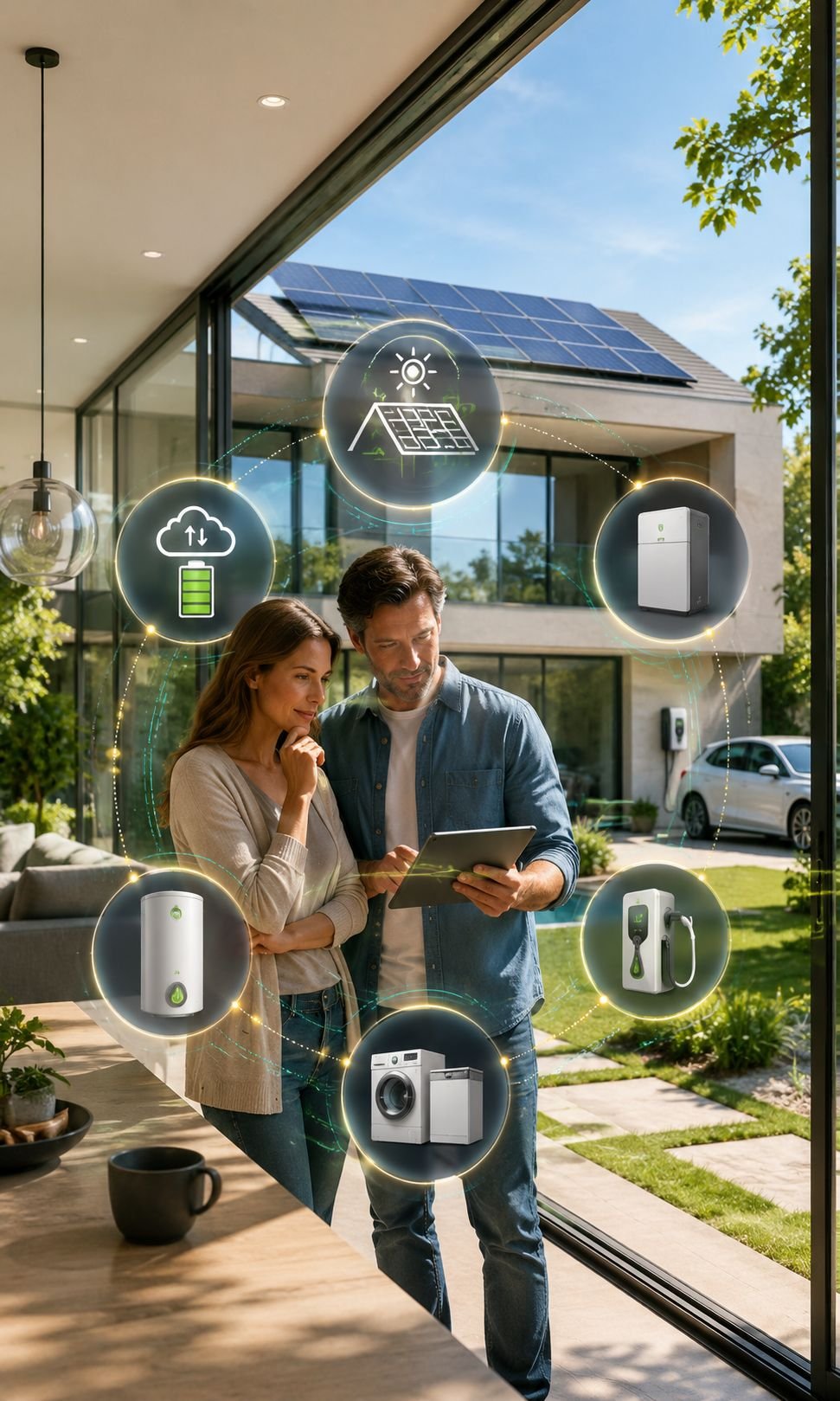 Choix d’une stratégie d’autoconsommation photovoltaïque dans une maison moderne en Alsace